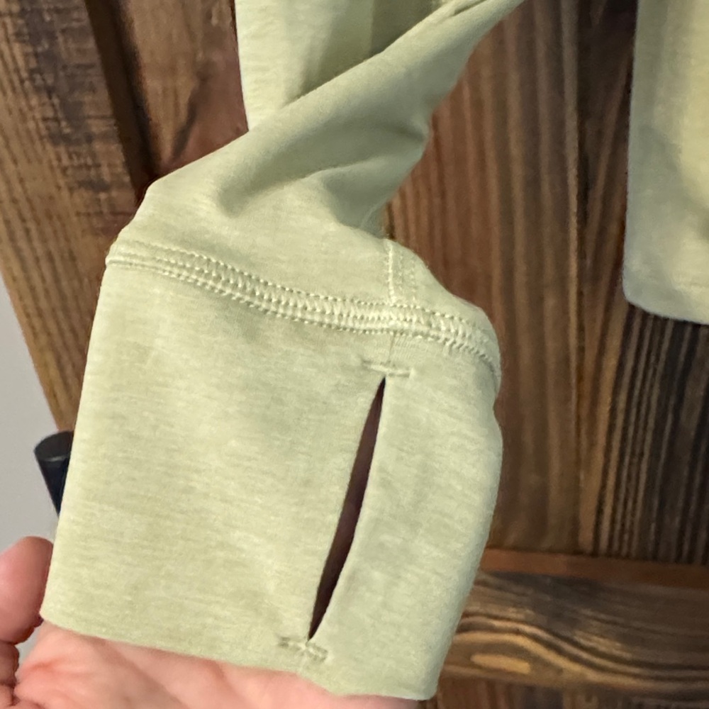 Duck Camp Rockport Hoodie Light Sage Hooded Long Sleeve Top - Picture 5 of 7